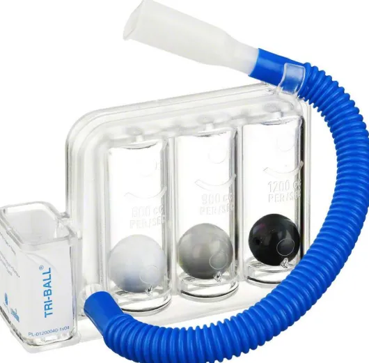 Atemtrainer Tri Ball 1 Stück