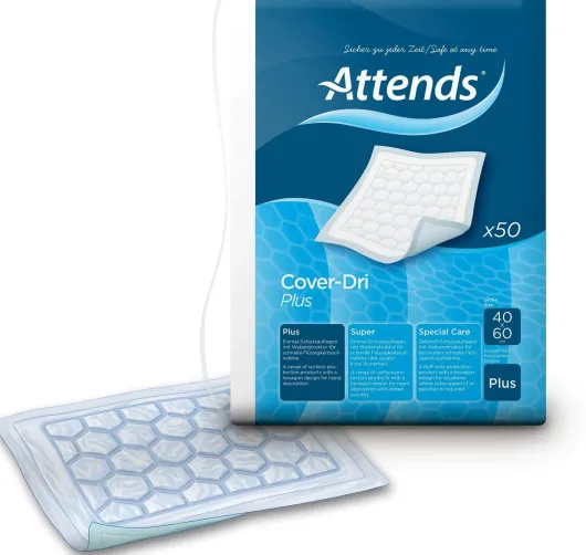 Attends Cover-Dri Plus 40x60 cm Bettschutzauflagen