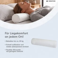 Aufblasbare Nacken- und Knierolle