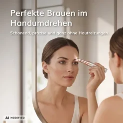 Augenbrauen Trimmer perfect mit LED Licht