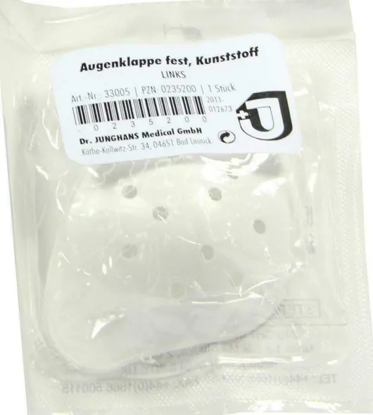 Augenklappe Kunststoff Links Fest 1 Stück