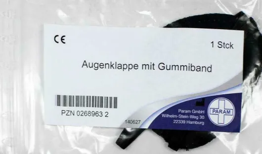 Augenklappe Mit Gummiband 1 Stück