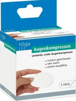 Augenkompressen 52x70mm Geschlossen