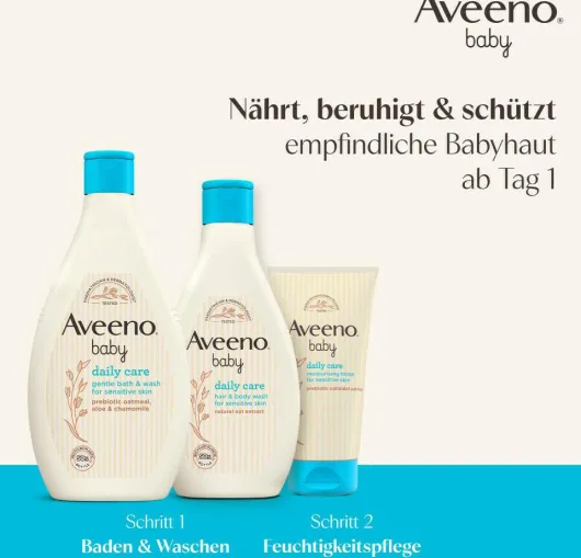 Aveeno baby daily care seifenfreies Duschgel & Shampoo 250 ml