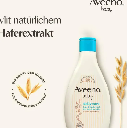 Aveeno baby daily care seifenfreies Duschgel & Shampoo 250 ml