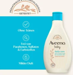 Aveeno baby daily care seifenfreies Duschgel & Shampoo 250 ml