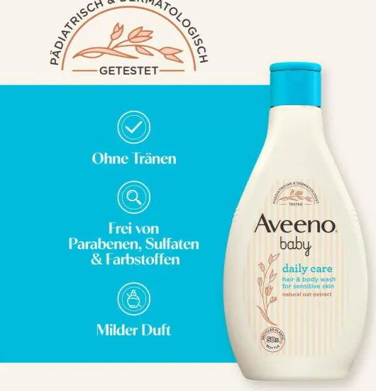 Aveeno baby daily care seifenfreies Duschgel & Shampoo 250 ml
