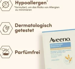 Aveeno Beruhigender Badezusatz 8 x 42 g
