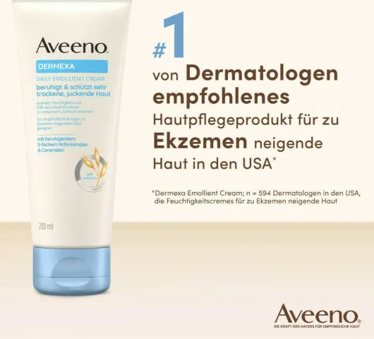 Aveeno Dermexa Emollientien Creme 200 ml