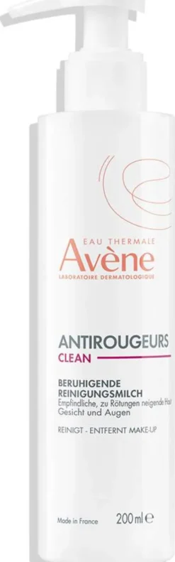 Avene Antirougeurs Clean beruhigende Reinigungsmilch 200 ml