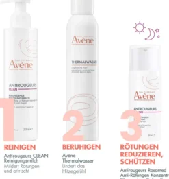 Avene Antirougeurs Clean beruhigende Reinigungsmilch 200 ml
