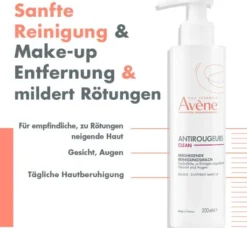 Avene Antirougeurs Clean beruhigende Reinigungsmilch 200 ml