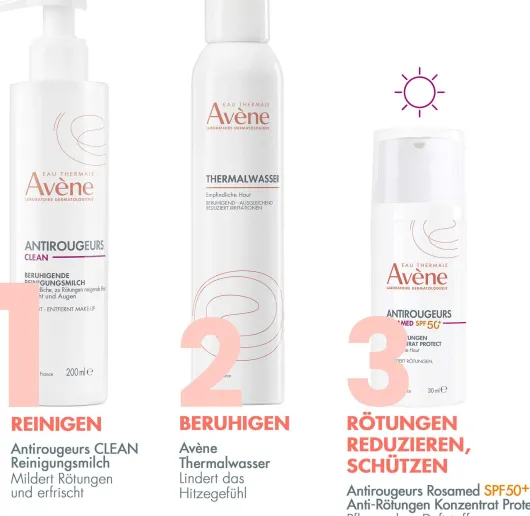 Avene Antirougeurs Rosamed Anti-Rötungen Konzentrat Protect SPF50+ 30 ml