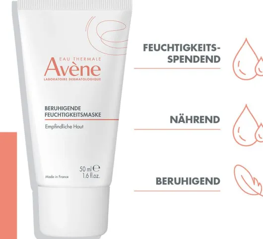 Avene beruhigende Feuchtigkeitsmaske 50 ml