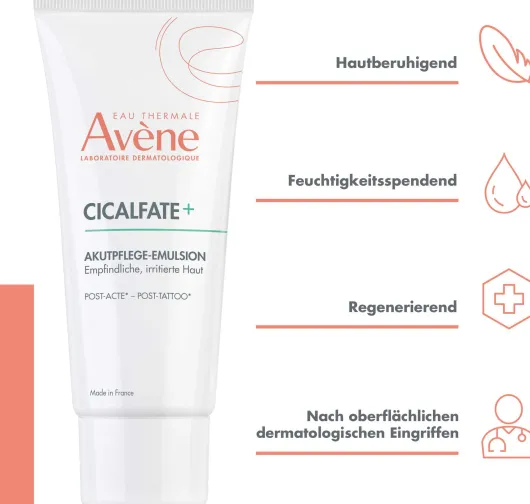 Avene Cicalfate+ Akutpflege-Emulsion Post-Acte und Post-Tattoo 40 ml