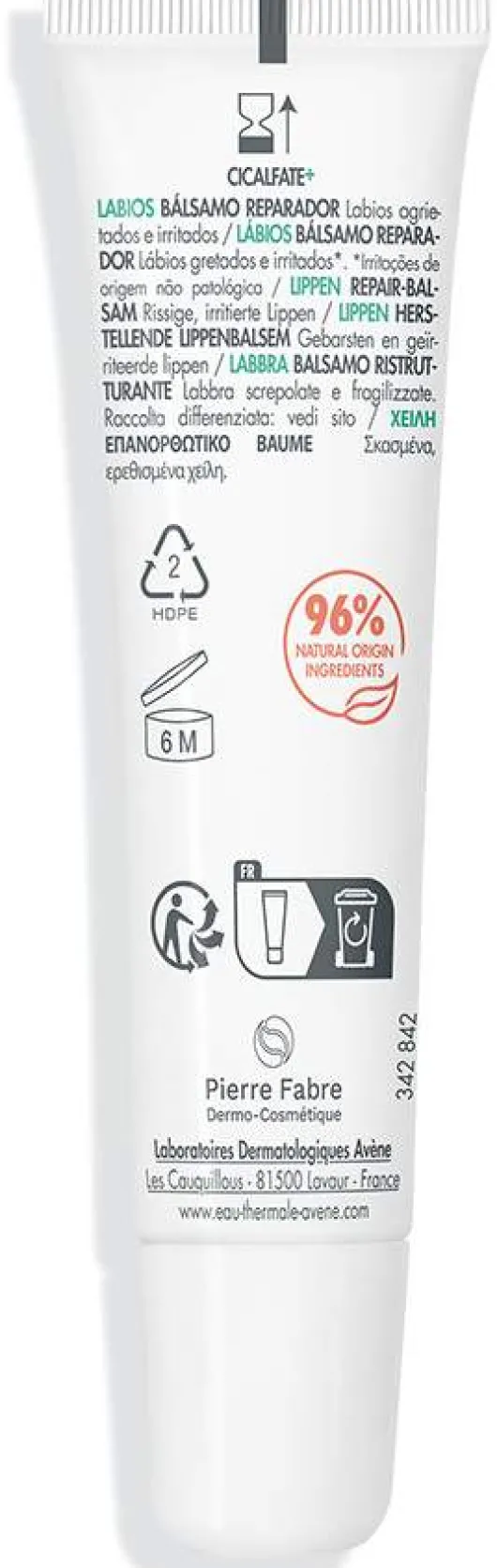 Avene Cicalfate+ Lippen Repair-Balsam 12 ml