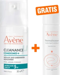 Avene Cleanance Comedomed Anti - Unreinheiten Konzentrat 30 ml + gratis Thermalwasser Spray 50 ml