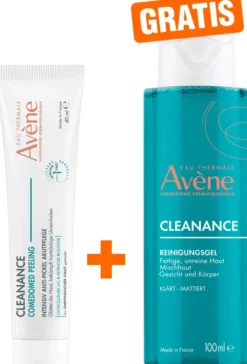 Avene Cleanance Comedomed Peeling 40 ml + gratis Avene Cleanance Reinigungsgel 100 ml