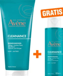 Avene Cleanance Reinigungsgel 200 ml + gratis Avene Cleanance Reinigungsgel 100 ml