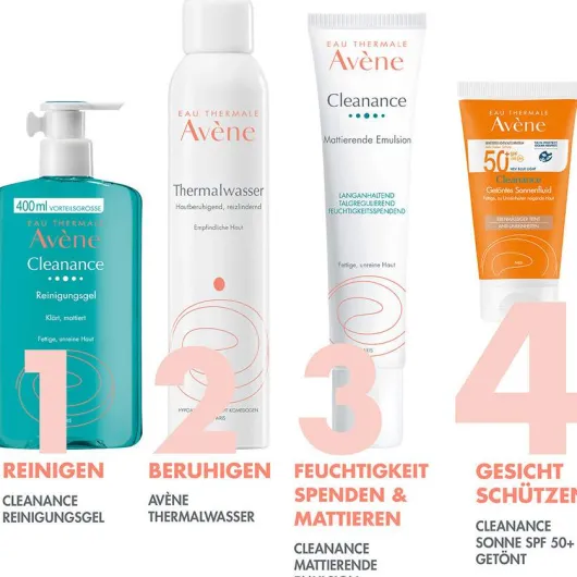 Avene Cleanance Sonne SPF 50+ Getönt 50 ml