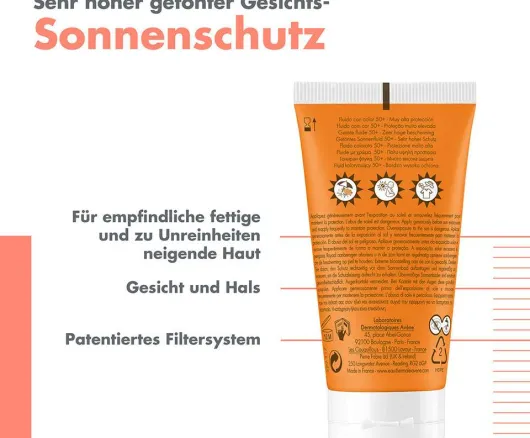 Avene Cleanance Sonne SPF 50+ Getönt 50 ml