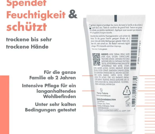 Avene Cold Cream 50 ml Intensiv - Handcreme