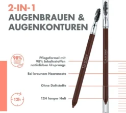 Avene Couvrance Augenbrauen Korrekturstift, dunkelbraun 1,19 g Stift
