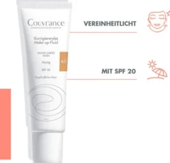 Avene Couvrance Korrigierendes Make up Honig 30 ml Fluid