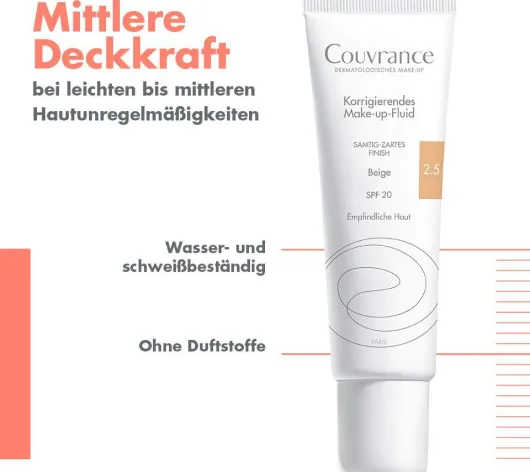 Avene Couvrance Korrigierendes Make up Naturel 30 ml Fluid