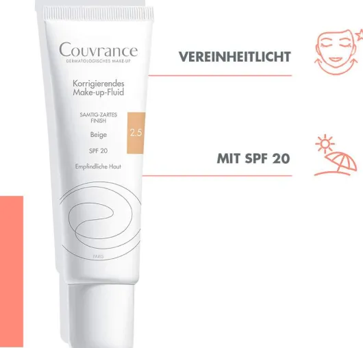 Avene Couvrance Korrigierendes Make up Naturel 30 ml Fluid