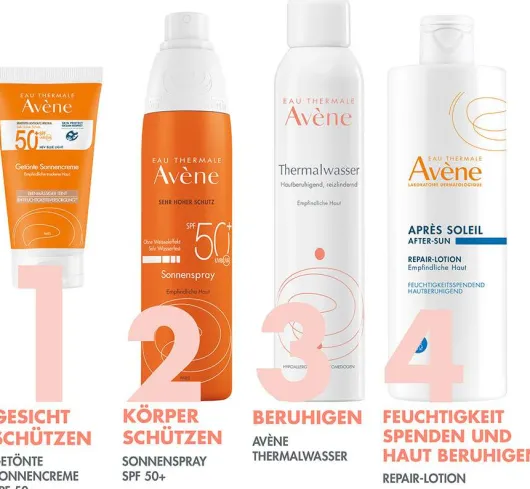 Avene Getönte Sonnencreme SPF 50+ 50 ml