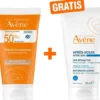 Avene Getönte Sonnencreme SPF 50+ 50 ml + gratis Repair - Lotion nach der Sonne 50 ml