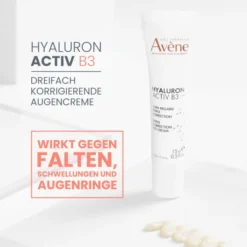 Avene Hyaluron Activ B3 dreifach korrigierende Augenpflege 15 ml
