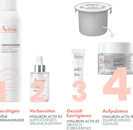 Avene Hyaluron Activ B3 zellerneuerndes Aqua-Gel Nachfüllpack 50 ml