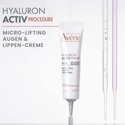Avene Hyaluron Activ Procedure Augen-Lippen Creme 15 ml