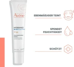 Avene Hydrance BB-REICHHALTIG Feuchtigkeitscreme getönt SPF 30 40 ml
