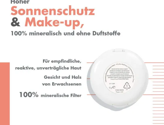 Avene Kompaktsonnencreme SPF 50 Gold 10 g Creme