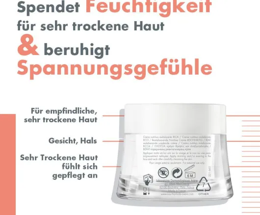Avene Les Essentiels Revitalisierende Nutritive Creme reichhaltig 50 ml