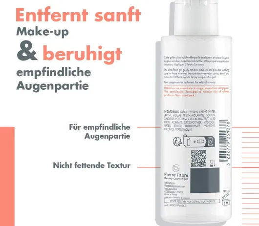 Avene Milder Augen Make Up Entferner 125 ml Gel