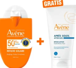 Avene Reflexe Solaire Familie SPF 50+ 30 ml Fluid + gratis Repair Lotion 50 ml