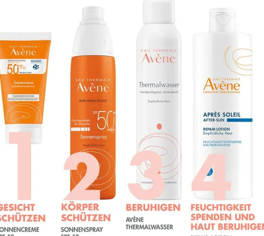 Avene Sonnencreme SPF 50+ mit Duftstoffen 50 ml