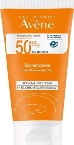 Avene Sonnencreme SPF 50+ mit Duftstoffen 50 ml