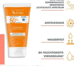 Avene Sonnencreme SPF 50+ mit Duftstoffen 50 ml