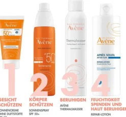 Avene Sonnencreme SPF 50+ ohne Duftstoffe 50 ml