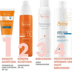 Avene Sonnenfluid SPF 50+ ohne Duftstoffe 50 ml