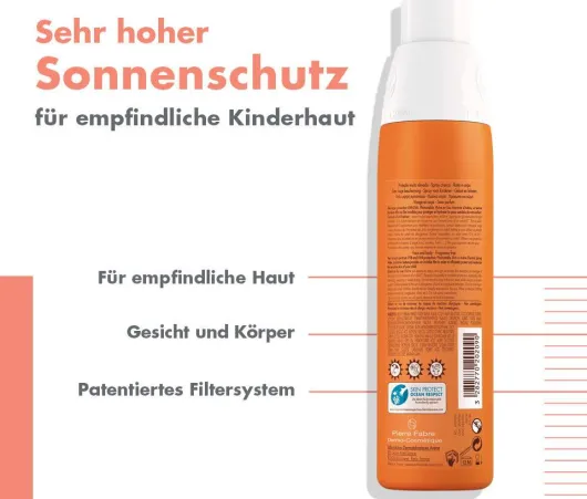 Avene Sunsitive Kinder 200 ml Sonnenspray SPF 50+