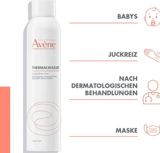 Avene Thermalwasser Spray 300 ml Spray + gratis 50 ml
