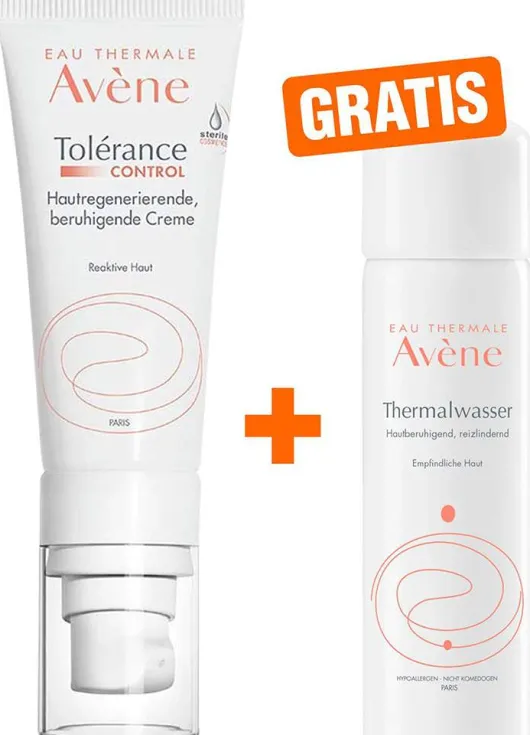 Avene Tolerance Control Creme 40ml + gratis Avene Thermalwasser Spray 50 ml