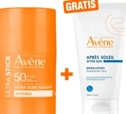 Avene Ultra Stick Invisible SPF 50 45 g + gratis Avene Repair-Lotion nach der Sonne 50 ml