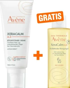 Avene Xeracalm A.D. 200 ml Creme + gratis XeraCalm Reinigungsöl 100 ml